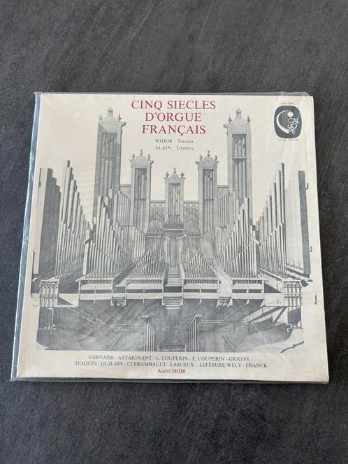 Cinq Siècles d’Orgue Français - André Isoir, Cd's en Dvd's, Vinyl Singles, Gebruikt, Klassiek, Ophalen of Verzenden
