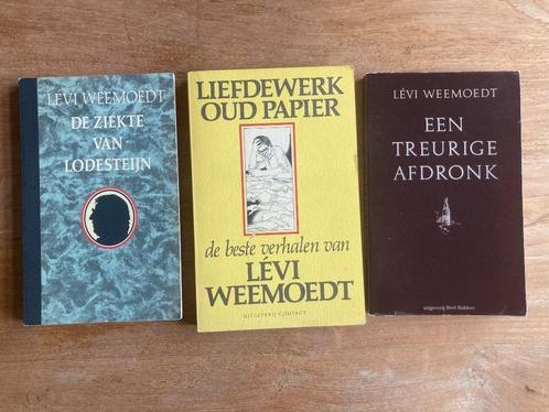 3 x Lévi Weemoedt observaties absurde humor humoristisch, Boeken, Humor, Gelezen, Anekdotes en Observaties, Ophalen of Verzenden