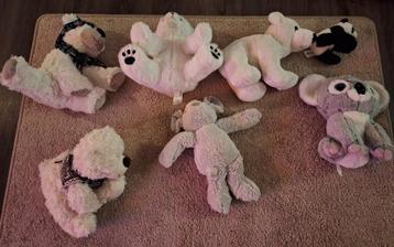 Set van 7 knuffels - als nieuw beschikbaar voor biedingen