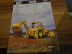 Cat 428/436/438 Backhoe Loaders folders, Verzenden, Zo goed als nieuw, Folder