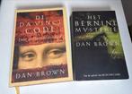 2 Dan Brown Boeken: Da Vinci Code & Bernini Mysterie, Nederland, Dan Brown, Ophalen, Gelezen