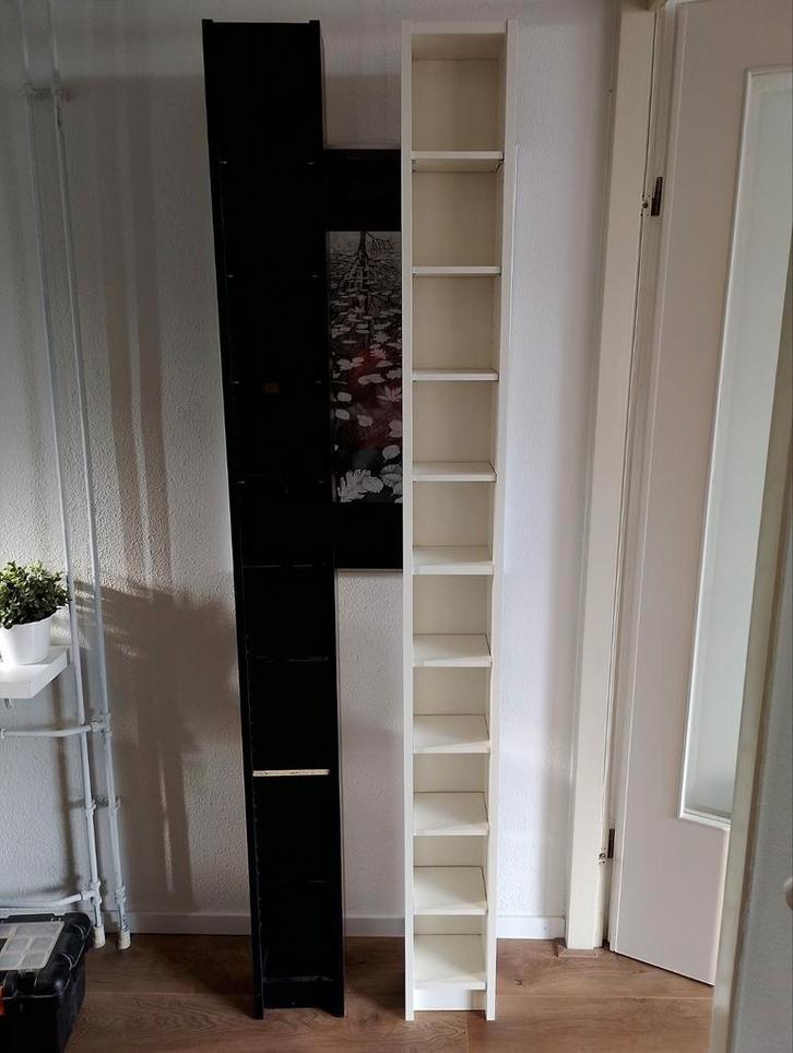 Ikea Billy cd dvd games kast €15 ALLEEN NOG ZWART, Huis en Inrichting, Woonaccessoires | Cd- en Dvd-rekken, Gebruikt, Cd's of Dvd's