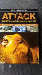 DVD box Attack - Worlds Most Dangerous Animals, Gebruikt, Vanaf 16 jaar, Boxset, Natuur