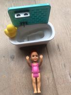 Barbie popje in bad, Ophalen of Verzenden, Babypop