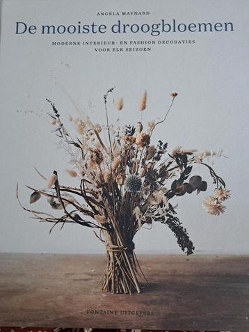 Boek: De mooiste droogbloemen Angela Maynard beschikbaar voor biedingen