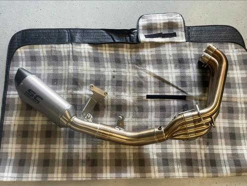 SC-project uitlaatsysteem Honda CB650R CBR650R, Motoren, Onderdelen | Honda, Gebruikt, Ophalen of Verzenden