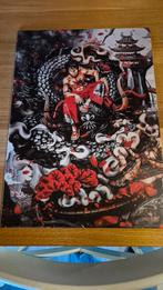 One piece Wano displate art (metalen poster), Ophalen of Verzenden, Zo goed als nieuw, Rechthoekig Staand