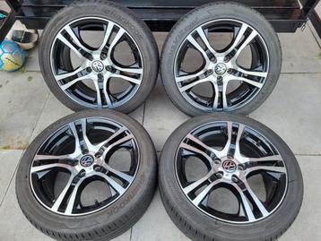 2 setjes Volkswagen Polo velgen 205/45/16 inch Hankook zomer beschikbaar voor biedingen