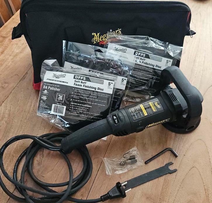 Meguiars Dual Action Polisher - MT310 Poetsmachine, Auto diversen, Autogereedschap, Zo goed als nieuw, Ophalen of Verzenden