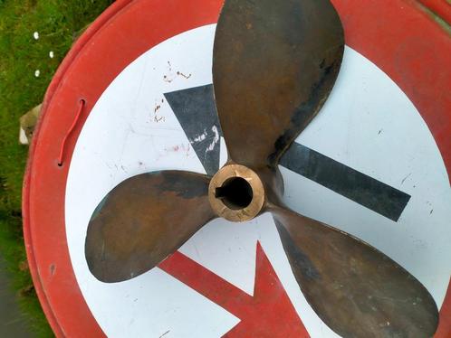 Te koop Scheepsschroef brons / messing, Watersport en Boten, Bootonderdelen, Gebruikt, Motor en Techniek, Zeilboot of Motorboot
