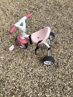 kinderstep Oxelo +   Smoby kinderfiets driewieler + helm bes, Ophalen, Gebruikt, Minder dan 16 inch, B1 Oxelo