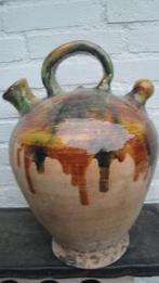mooie aardewerk kruik half geglazuurd, Ophalen of Verzenden