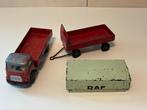 Modelauto 1:50 Daf 1600 Kikker Vrachtwagen + aanhangwagen, Verzenden, Zo goed als nieuw, Bus of Vrachtwagen, Lion Toys