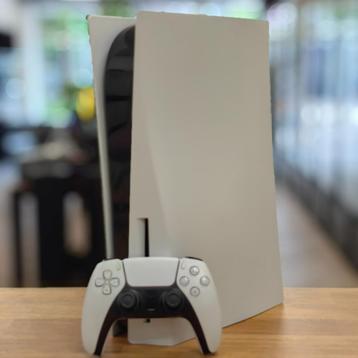 Sony Playstation 5 825GB Disc Editie | Wit - In Goede Staat beschikbaar voor biedingen