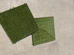 Kunstgras 50x50 tegels 20stk, Tuin en Terras, Ophalen, Gebruikt, 10 tot 20 m², Kunstgras