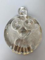 Benny Motzfeldt Noorwegen vintage raamhanger glas uil, Verzenden