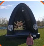 Omhaal arena luchtkussen te koop, Hobby en Vrije tijd, Feestartikelen, Ophalen, Zo goed als nieuw, Carnaval