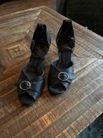 Latin dansschoenen zwart – maat 39 – hak 9 cm, Ophalen of Verzenden, Zo goed als nieuw, Schoenen