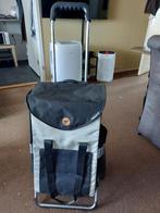 Zgan boodschappen trolley, Ophalen of Verzenden, Zo goed als nieuw, Zwart, 30 cm of meer