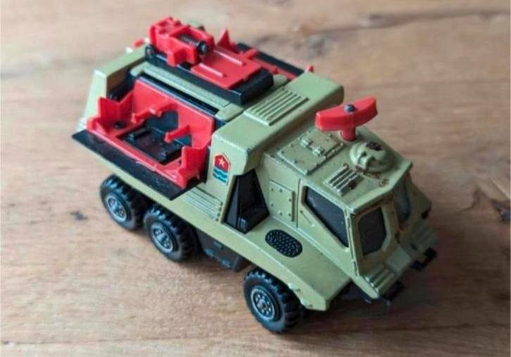 Matchbox Battle Kings Missile Launcher K-111 (1975), Hobby en Vrije tijd, Modelauto's | 1:43, Gebruikt, Overige typen, Matchbox