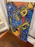 Schilderij Mischa van Toor - Blazers, Ophalen, Oorspronkelijke maker, Zo goed als nieuw, Schilderij