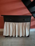 Oud TV kastje gepimpt met gordijntje, Huis en Inrichting, Kasten | Dressoirs, Ophalen, Met plank(en), Gebruikt, 50 tot 100 cm