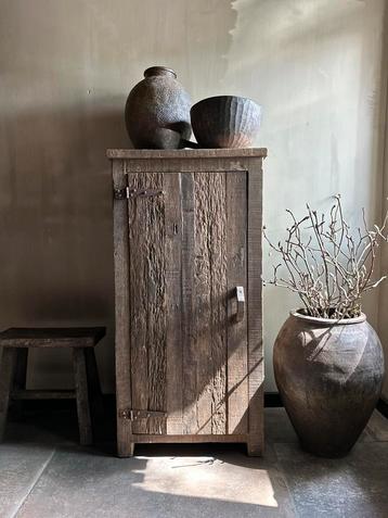 Eendeurskast Driftwood 1,20 hoog beschikbaar voor biedingen