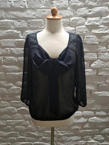Zwarte Zara Top - Maat 40 beschikbaar voor biedingen