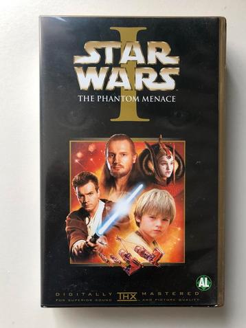 Star Wars the Phantom Menace VHS