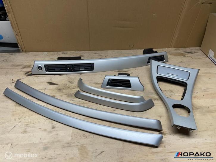 Interieurlijsten set BMW 3 serie E90 E91 E92 E93 M brushed, Auto-onderdelen, Interieur en Bekleding, Gebruikt, Ophalen of Verzenden