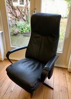 Design sta-op-stoel Gealux Twinz de Luxe, zwart leer, Minder dan 75 cm, Modern, Metaal, Zo goed als nieuw