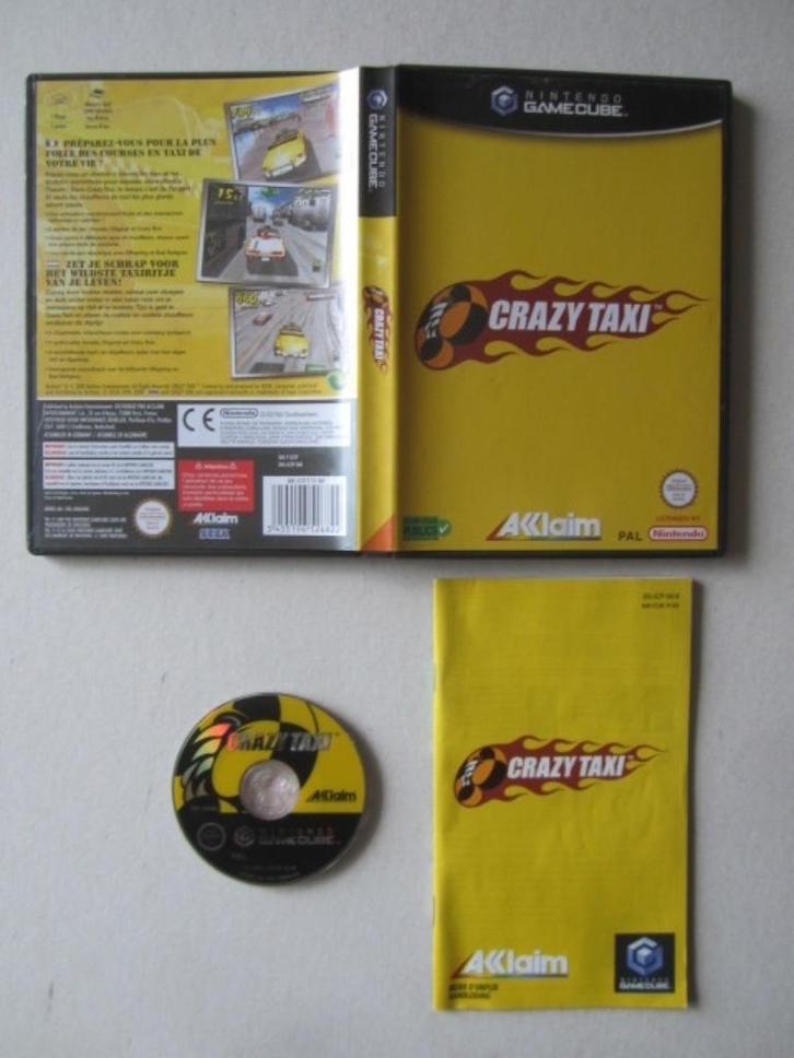Crazy Taxi Nintendo Gamecube, Spelcomputers en Games, Games | Nintendo GameCube, Zo goed als nieuw, Racen en Vliegen, 1 speler
