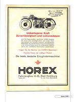 Horex Prospekte 1921-60, Verzenden, Nieuw, Johann Kleine Vennekate, Merk of Model