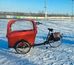 Babboe Big bakfiets met certificaat, Fietsen en Brommers, Fietsen | Bakfietsen, 4 kinderen of meer, Gebruikt, Huif, Ophalen