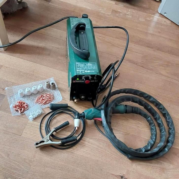 Plasmasnijder 230 volt  Parkside PPS 40, Doe-het-zelf en Verbouw, Gereedschap | Lasapparaten, Zo goed als nieuw, Overige typen