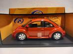 Volkswagen Beetle rood div kleuren Gate metal 1:18 KRD, Hobby en Vrije tijd, Modelauto's | 1:18, Ophalen of Verzenden, Zo goed als nieuw