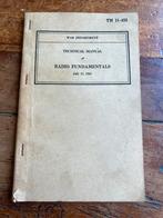 WOII Amerikaans Radio Communicatie voorschrift techniek 1944, Verzamelen, Militaria | Tweede Wereldoorlog, Amerika, Verzenden