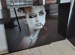 Glas schilderij, Ophalen, Zo goed als nieuw, Schilderij, 100 tot 125 cm