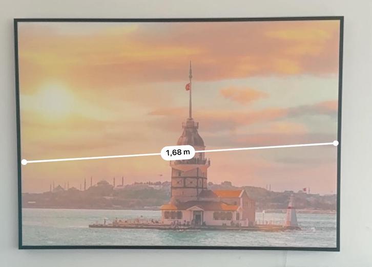 Canvas Kiz Kulesi met ingebouwde led, Antiek en Kunst, Kunst | Schilderijen | Modern, Ophalen