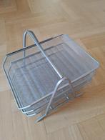 Zilverkleurige bureau organiser i.z.g.st., Ophalen of Verzenden, Zo goed als nieuw