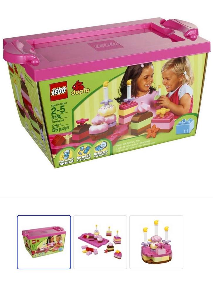 LEGO Duplo Creatieve Taartjes - 6785, Kinderen en Baby's, Speelgoed | Duplo en Lego, Gebruikt, Duplo, Complete set, Ophalen