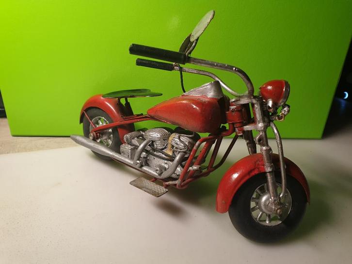 Sier - Motorfiets 20cm, Huis en Inrichting, Woonaccessoires | Overige, Gebruikt, Ophalen of Verzenden