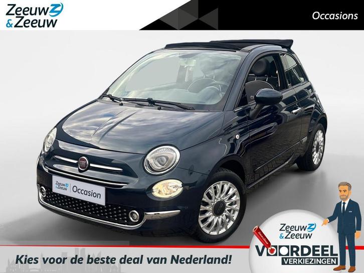 Fiat 500C 1.2 8v 51kW Lounge 1.2 Lounge | Automaat | Bluetoo, Auto's, Fiat, Bedrijf, Te koop, 500C, Airconditioning, Centrale vergrendeling