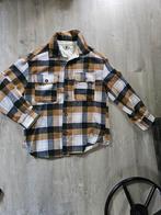 Oversized Flanellen Dames Overhemd - Medium, Ophalen of Verzenden, Zo goed als nieuw, Maat 38/40 (M), Bruin