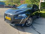 Peugeot 208 1.2 Nieuwe Distributie Automaat Apple carplay Na, Stof, Gebruikt, 100 pk, Zwart