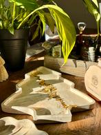 Kerstboom marmer en goud tray, Overige materialen, Schaal, Nieuw, Ophalen of Verzenden