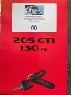 Folder van Peugeot 205 GTI 130pk, 1987, Ophalen of Verzenden, Nieuw, Peugeot
