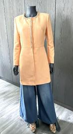 Nieuw! ELISABETTA FRANCHI - abrikoos manteltje - 34 (XS), Nieuw, Oranje, Maat 34 (XS) of kleiner, Elisabetta Franchi