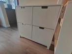 2x IKEA Ställ schoenenkast - wit, Huis en Inrichting, Kasten | Schoenenkasten, Ophalen, Gebruikt