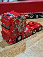 Scania  met trailer van Brian Mclennan Transport 1:50 WSI, Hobby en Vrije tijd, Ophalen of Verzenden, Bus of Vrachtwagen, Tekno